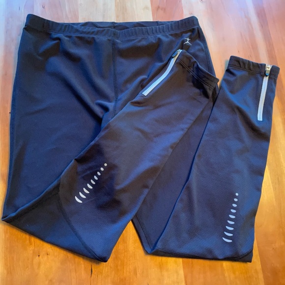 Danskin Pants - Danskin Black Running/reflective Leggings Size M